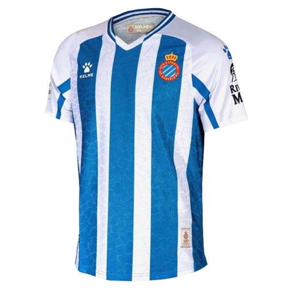 Camiseta RCD Español Replica Primera Ropa 2020/21 Azul